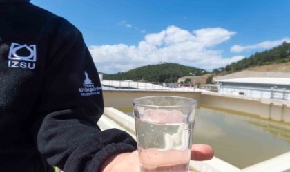 İzmirde 67 arıtma tesisi, musluklardan vatandaşa içilebilir su sağlıyor