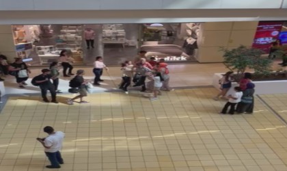 Kayseri Park AVMde kadınlar birbirine girdi