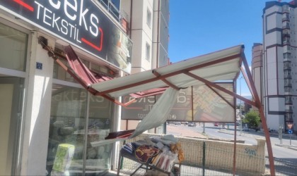 Kayseride 6. kattan düşen gencin burnu bile kanamadı