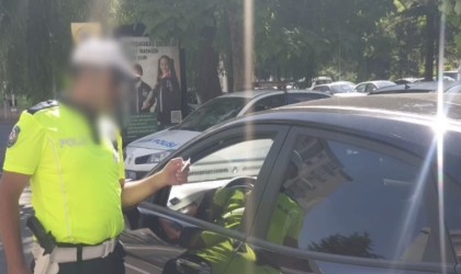 Kayseride 8 bin 583 araç denetlendi: 736 sürücüye ceza yazıldı