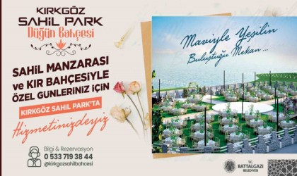 Kırkgöz Sahil Park Düğün Bahçesi açılış için gün sayıyor