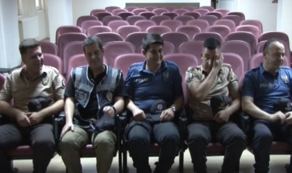 Kırklarelinde polis ve bekçilere Babalar Günü sürprizi