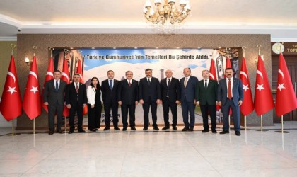 Komisyon üyelerinden Vali Çiftçiye ziyaret