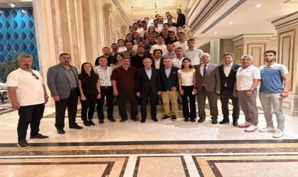 MHK Başkanı İbanoğlu, Vanda hakem ve gözlemciler ile bir araya geldi