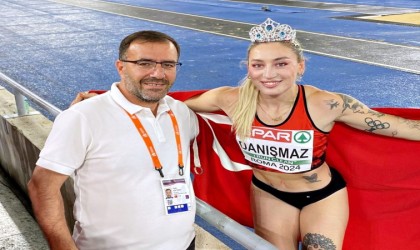 Milli atlet Tuğba Danışmaz rekor kırarak olimpiyat kotası aldı