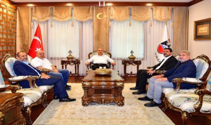 MÜSİADdan Vali Suya veda ziyareti