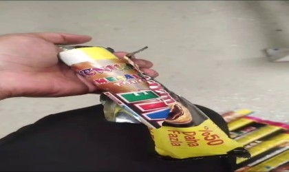 Sakaryaspor taraftarının stada meşale sokma yöntemleri pes dedirtti