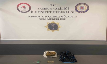 Samsunda 421 gram skunk ele geçirildi