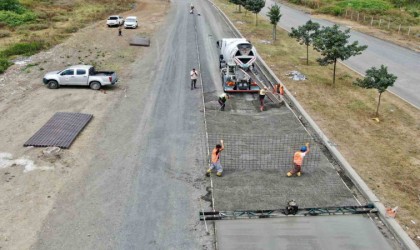 Samsunspor stadı yol düzenleme çalışmaları başladı