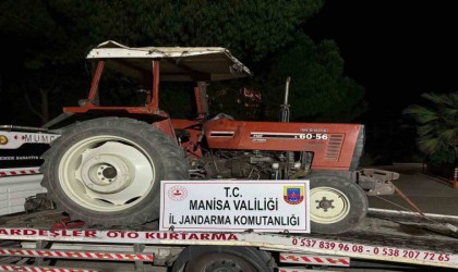 Saruhanlıda çalınan traktör Şehzadelerde bulundu