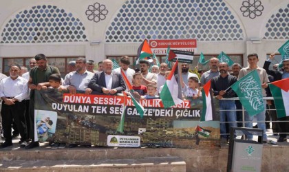 Şırnakta İsraile tepki