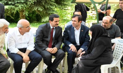 Taşkın, Çöşnük Mahallesi sakinlerini dinledi