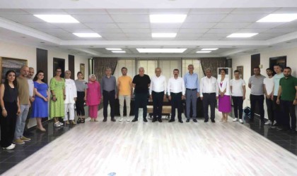 Turgutlu Belediyesinde geleneksel bayramlaşma töreni yapıldı