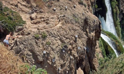 Turistlerin yasak aşkı Düden Şelalesi