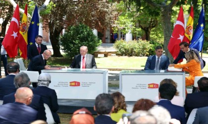 Türkiye ile İspanya arasında 11 anlaşma imzalandı
