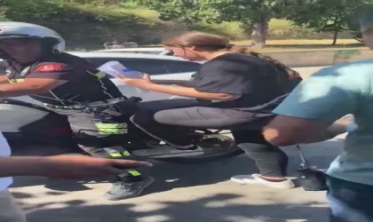 Yanlış okula gitti, polis ekipleri imdadına yetişti