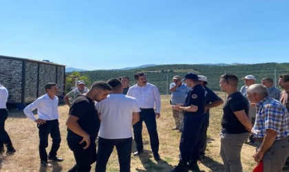 Yenişehirdeki yangın korkuttu