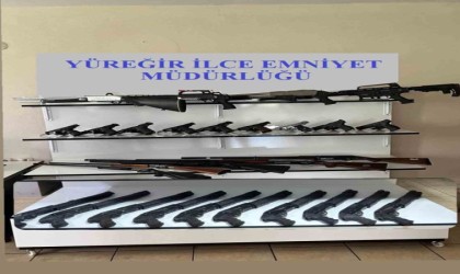 Yüreğir polisi 29 silah ele geçirdi, 99 şüpheliyi yakaladı
