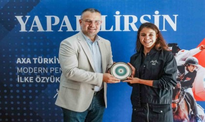 AXA Türkiyeden sporcu İlke Özyüksele destek