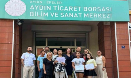 Aydın BİLSEM öğrencileri gururlandırdı