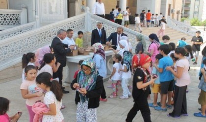 Aydın İl Sağlık Müdürü Şenkul, Yaz Kuran Kursu öğrencileri ile bir araya geldi