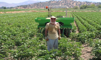 Aydında pamuk üreticileri su sıkıntısına dikkat çekti