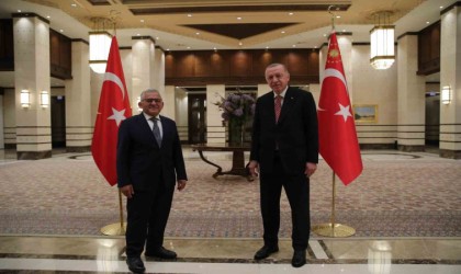 Başkan Büyükkılıç, Cumhurbaşkanı Erdoğanın toplantısı için Ankarada
