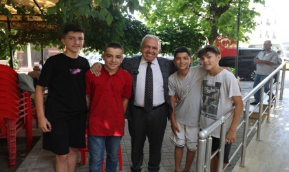 Başkan Şadi Özdemir Demircide mahalle halkını dinledi