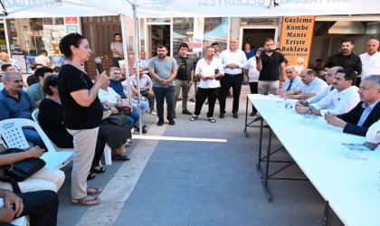 Başkan Taşkın ve Geçit vatandaşlarla buluştu