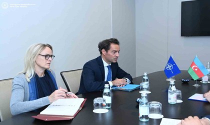 Bayramov, NATO Genel Sekreterinin Özel Temsilcisi Kolomina ile görüştü