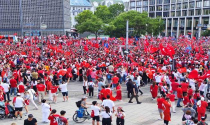 Berlinde Türkiye coşkusu