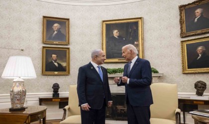 Biden ve Netanyahu Beyaz Sarayda bir araya geldi