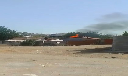 Bursada ev yangını