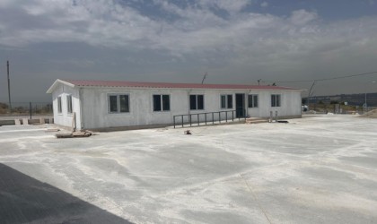 Diliskelesispor Tesisi Hizmet Binasında ilerleme yüzde 90