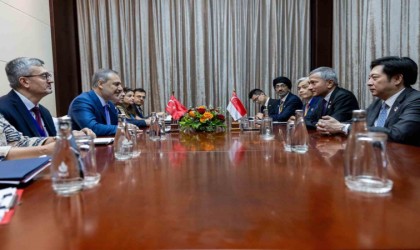 Dışişleri Bakanı Fidan, Singapurlu mevkidaşı Balakrishnan ile görüştü