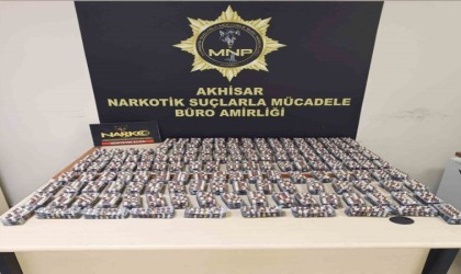 Durdurulan araçtan uyuşturucu hap ele geçirildi