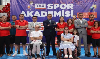 Düzcede yaz spor akademisi açılışı yapıldı