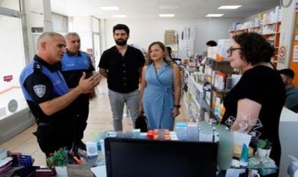 Eskişehir polisinden eczanelere güvenlik tedbirleri bilgilendirme ziyaretleri