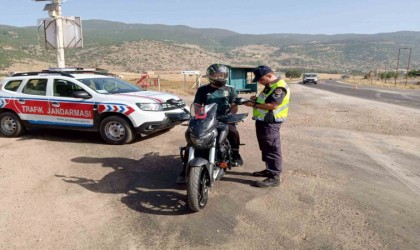 Gaziantepte 10 motosiklet sürücüsüne 60 bin 941 TL ceza