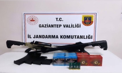 Gaziantepte 14 ruhsatsız silah ele geçirildi