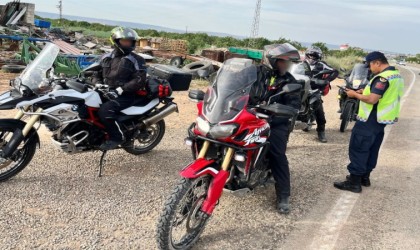 Gaziantepte 17 motosiklet trafikten men edildi