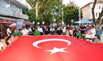 İznikliler 15 Temmuz Demokrasi ve Milli Birlik Gününde bir araya geldi