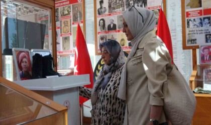 Kahraman şehitlerin eşyaları müzede sergileniyor