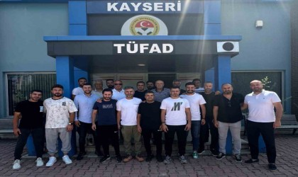 Kayserispordan TÜFADa ziyaret