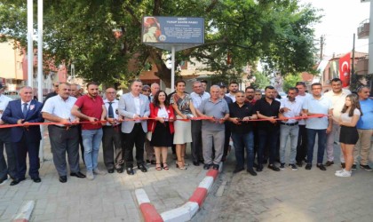 Kıbrıs Şehidi Turgutlulu Yusuf Şahinnin adını yaşatıldı