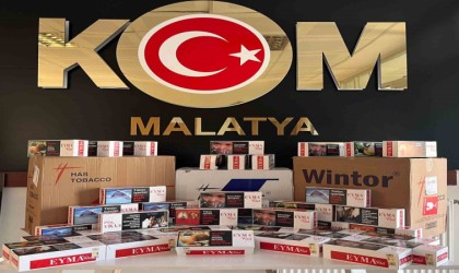 Malatyada 74 bin 400 adet kaçak makaron yakalandı