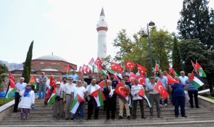 Manisa Milli İrade Platformundan Netanyahuya ve alkış tutanlara tepki