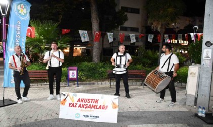Manisada ‘Akustik Yaz Akşamları başladı