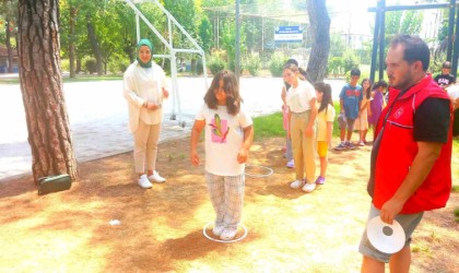 Muğlada Yaz Kurslarında çocuklara bocce eğitimi veriliyor