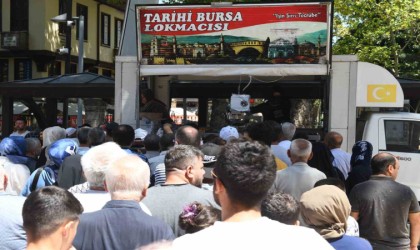 Osmangazide 15 Temmuz şehitleri için lokma ikramı